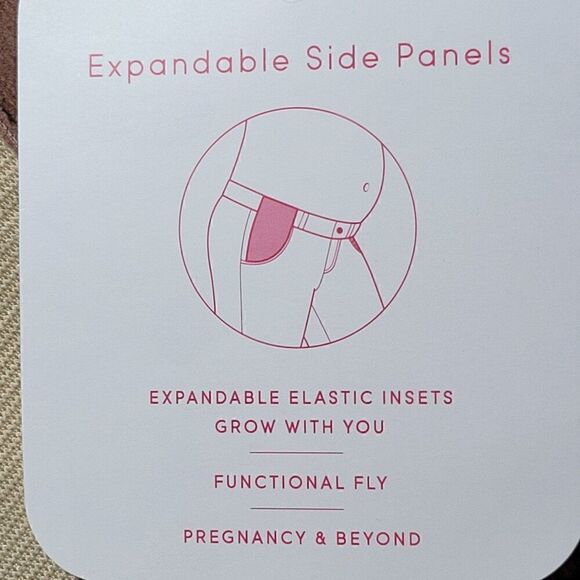 Isabel Maternity Crossover Panel Skinny Jeans Sz 16 - Picture 7 of 10